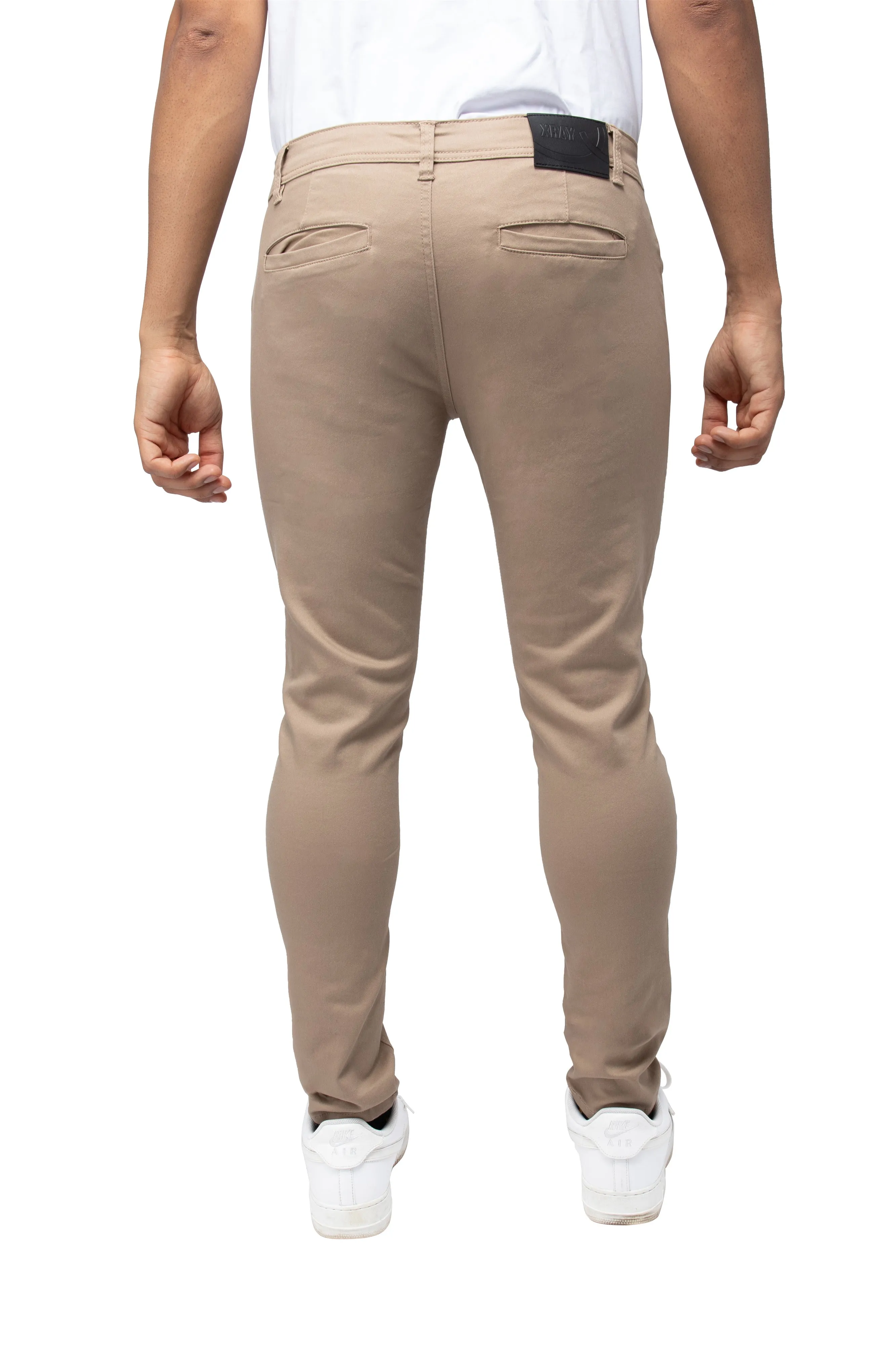 X RAY Men's Slim Fit Stretch Colored Five Pocket Denim Commuter Pants Big & Tall Available