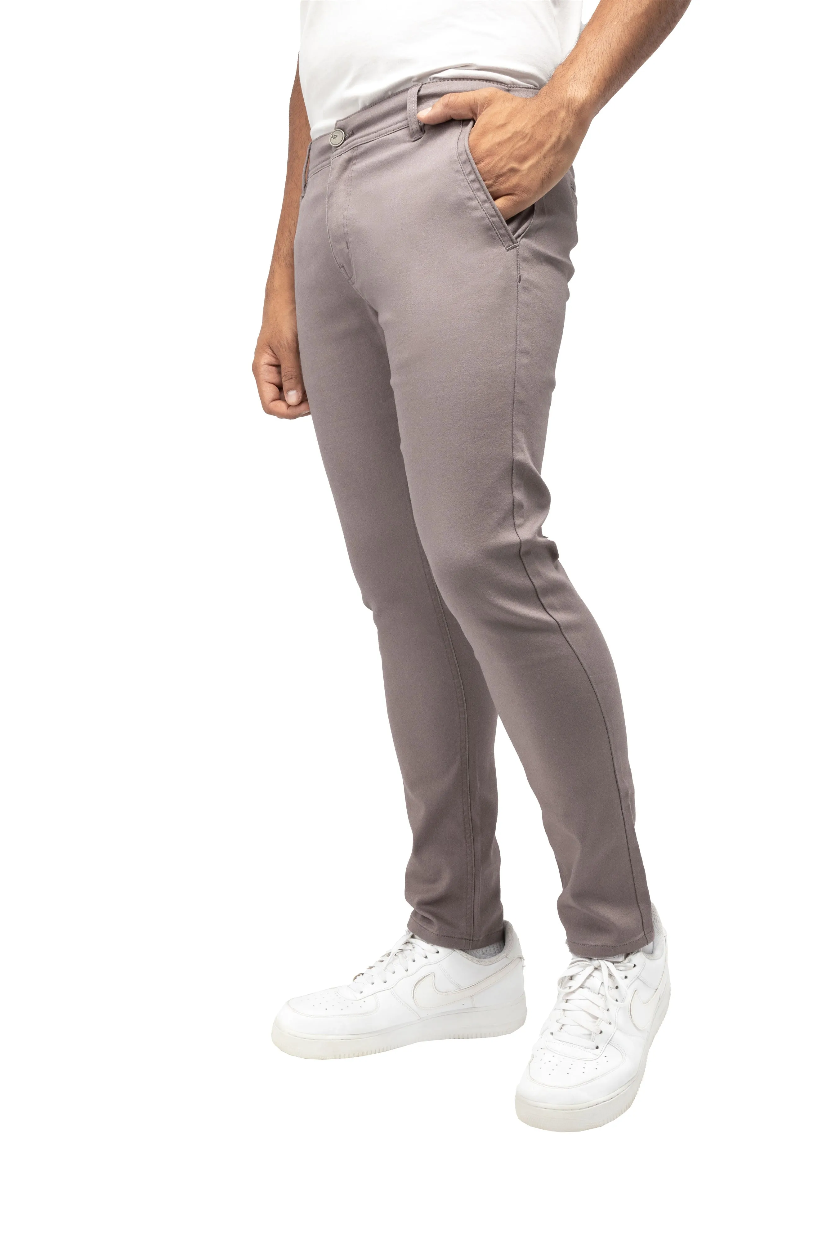 X RAY Men's Slim Fit Stretch Colored Five Pocket Denim Commuter Pants Big & Tall Available